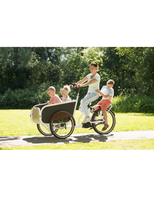 Soci.bike bakfiets cement grijs