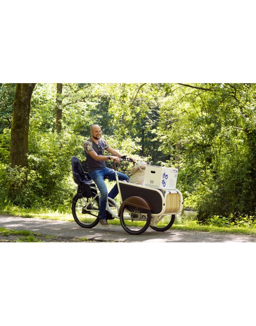 Soci.bike triporteur électrique Ciment gris