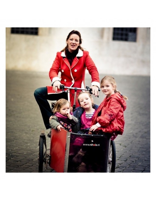 Nihola Family Bakfiets – 2 Zitplaatsen (Niet Elektrisch)