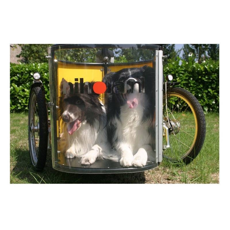 nihola dog Elektro lastentransportrad für hund