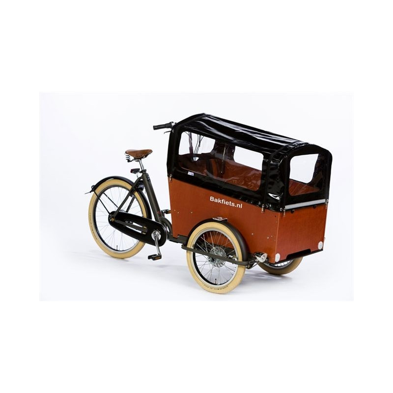 Bakfiets.nl Cargotrike Regenverdeck Luxe narrow oder wide