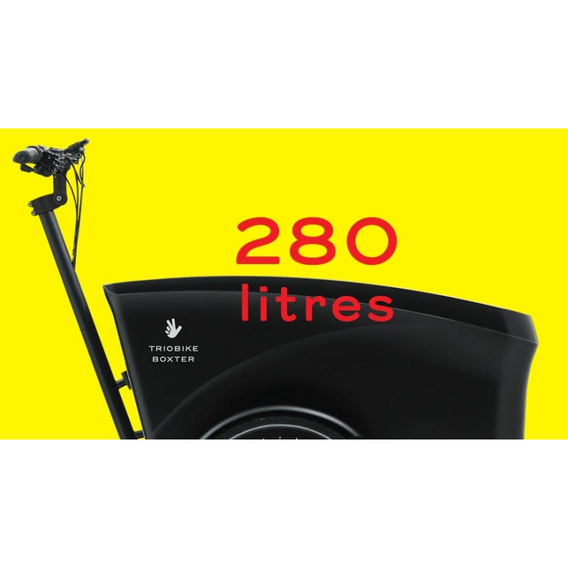 Triobike Boxter E triporteur électrique