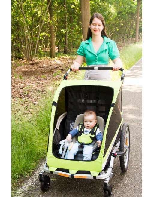 KidsCab Cares for 2 bike trailer