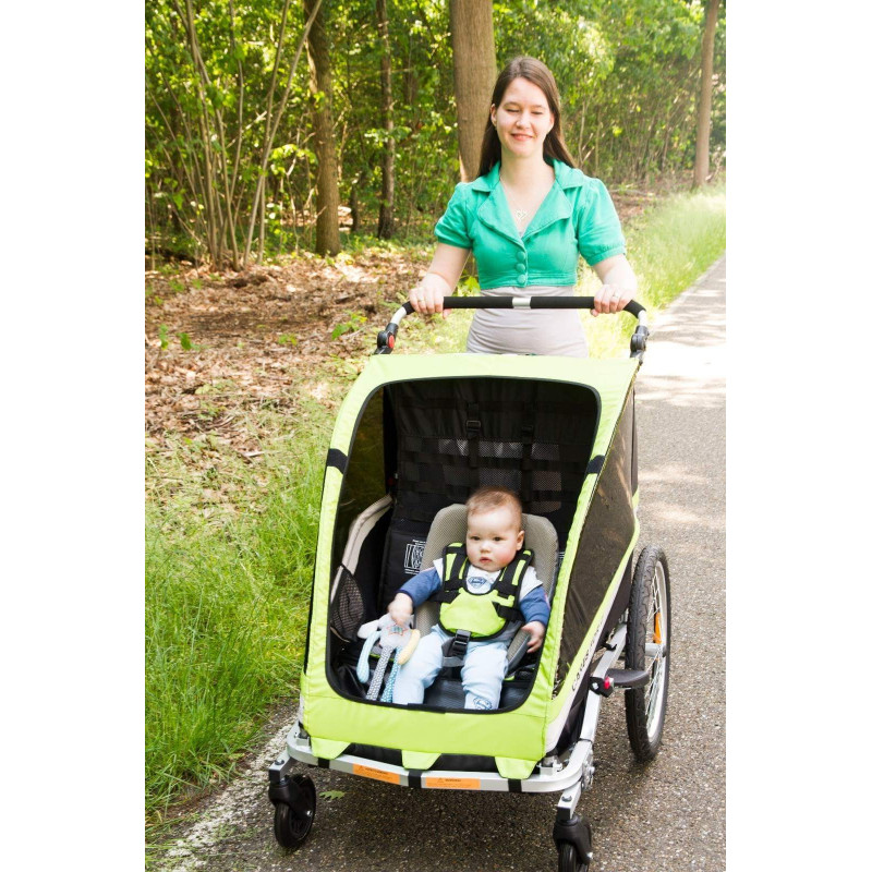 KidsCab Cares for 2 bike trailer