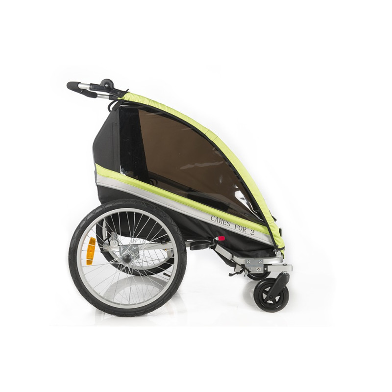 KidsCab Cares for 2 bike trailer