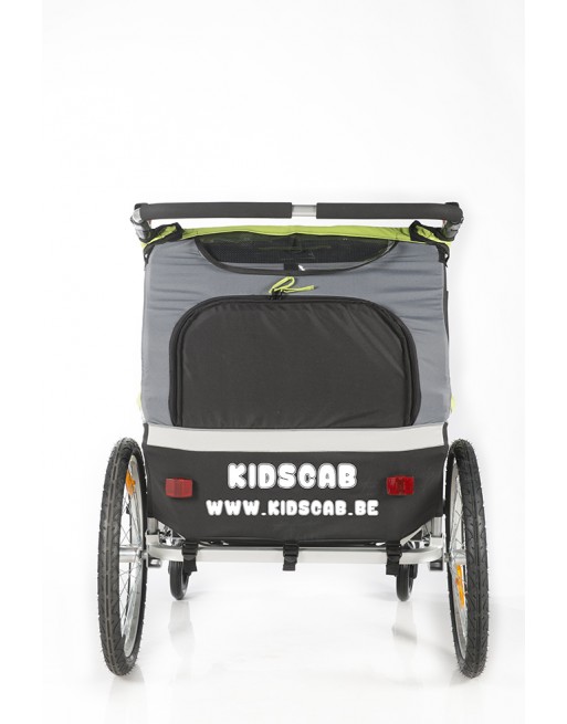 KidsCab Cares for 2 bike trailer