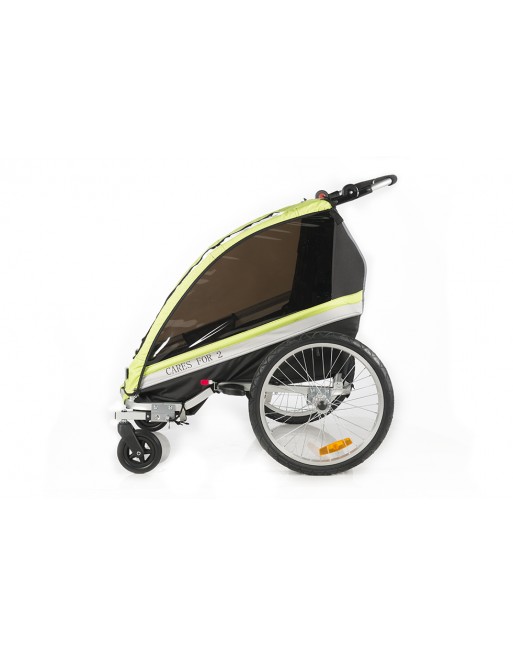 KidsCab Cares for 2 bike trailer