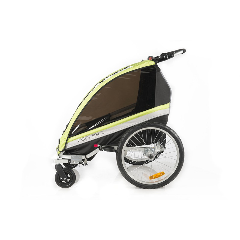 KidsCab Cares for 2 bike trailer