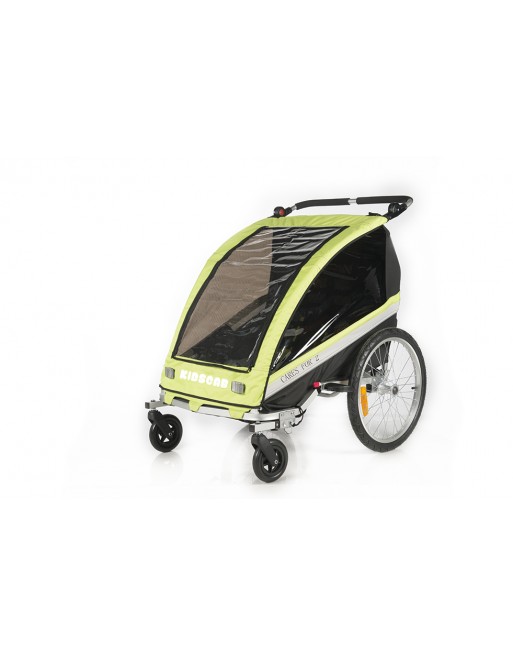KidsCab Cares for 2 bike trailer