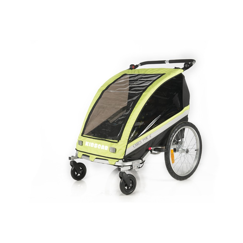 KidsCab Cares for 2 bike trailer