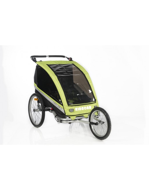 KidsCab Cares for 2 bike trailer