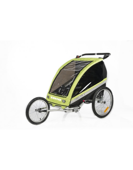 KidsCab Cares for 2 bike trailer