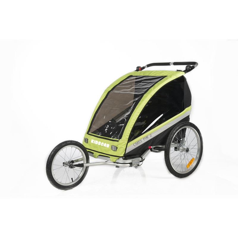 KidsCab Cares for 2 bike trailer