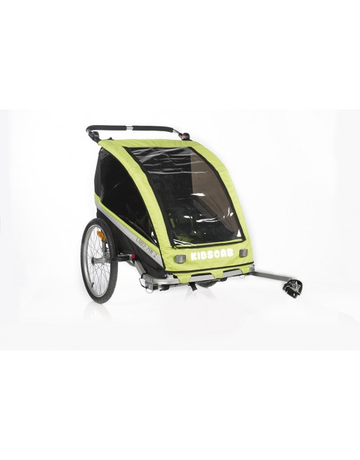 KidsCab Cares for 2 bike trailer