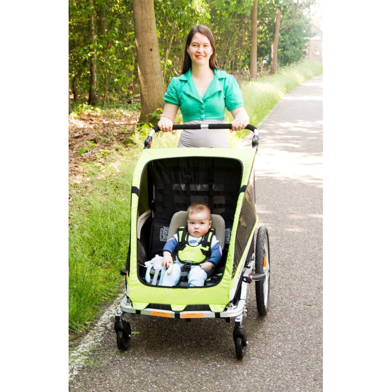 KidsCab Cares for 2 bike trailer