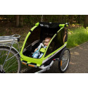 KidsCab Cares for 2 bike trailer