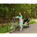 KidsCab Cares for 2 bike trailer
