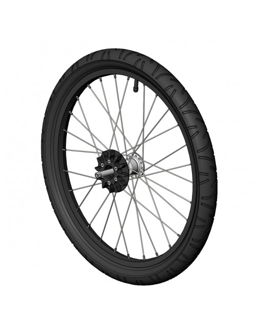 Croozer dog 20 pouces roue latérale de 2018