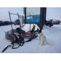 Scandinavian side bike Ski Set