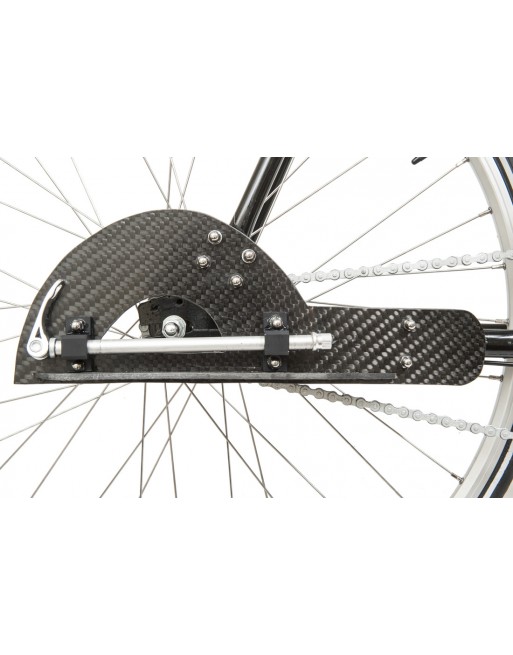 Scandinavian sidecar bike Fiber - Noir
