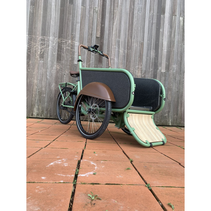 Soci.bike child cargo trike army green