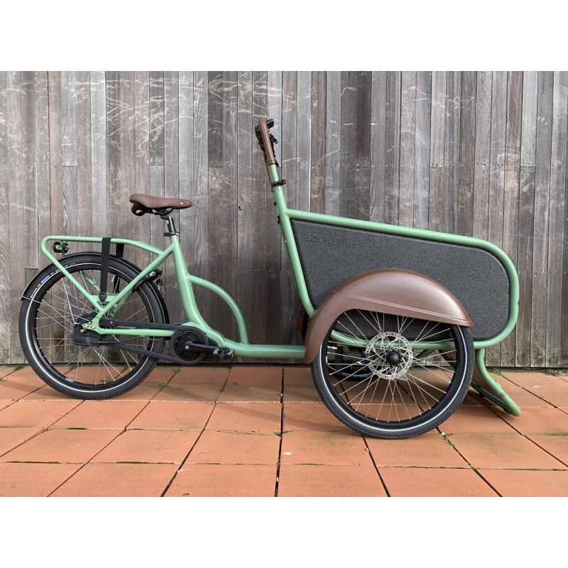 Soci.bike triporteur électrique vert armée