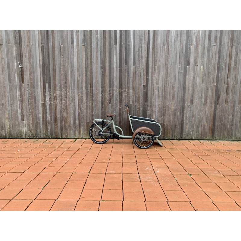Soci.bike triporteur électrique Ciment gris