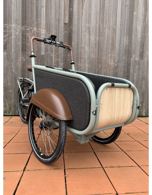 Soci.bike bakfiets cement grijs