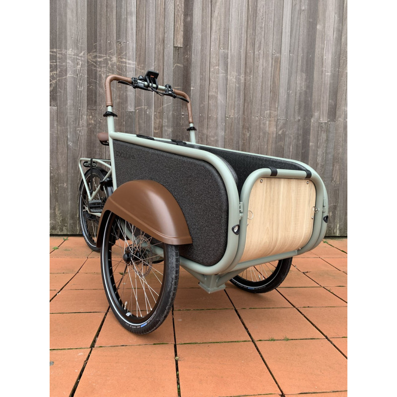 Soci.bike bakfiets cement grijs