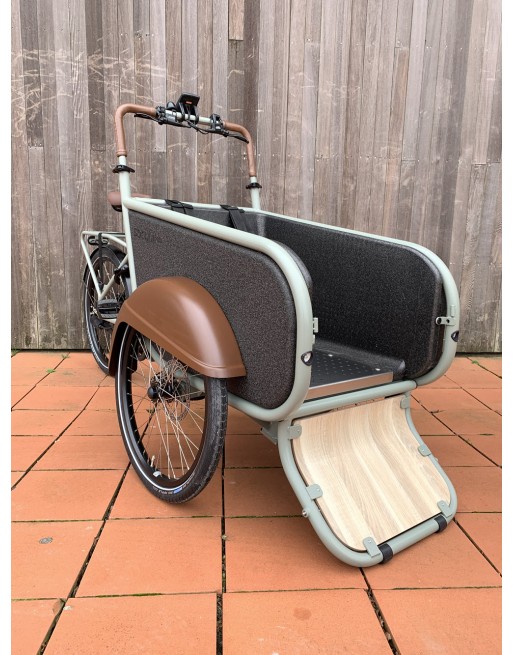 Soci.bike bakfiets cement grijs