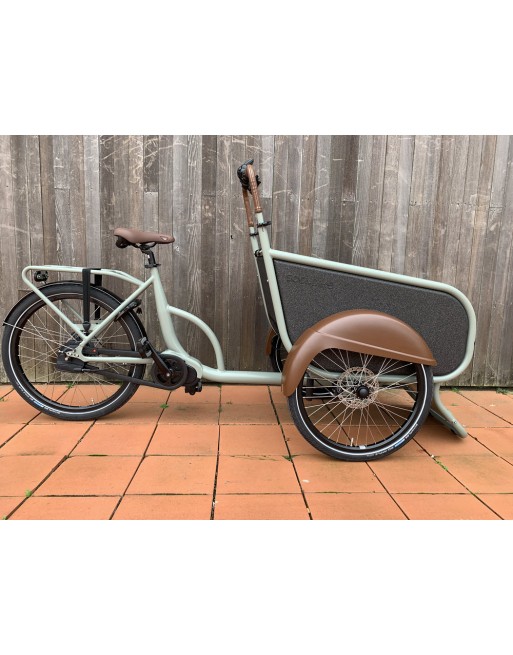 Soci.bike triporteur électrique Ciment gris