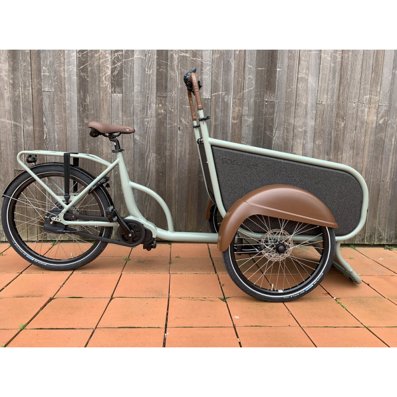 Soci.bike triporteur électrique Ciment gris
