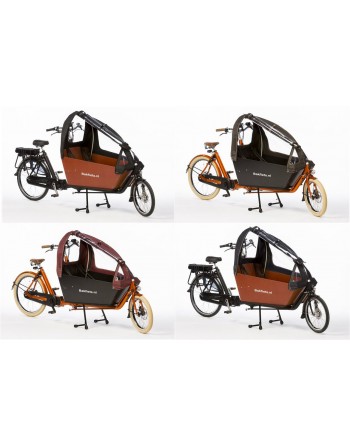 Bakfiets.nl Cargobike long Regenverdeck All-open