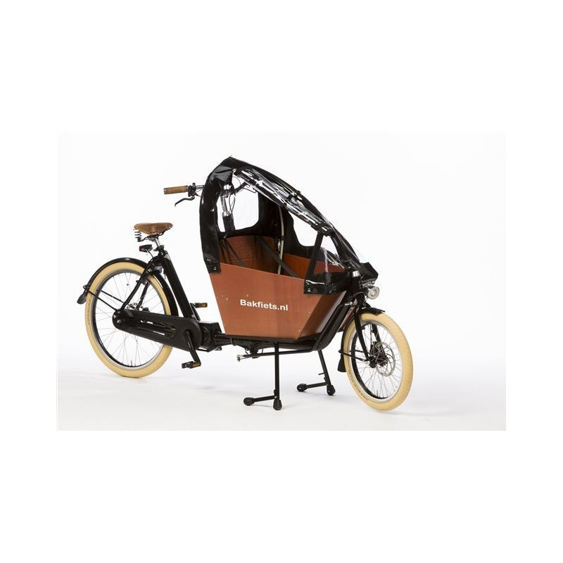 Bakfiets.nl Cargobike short All-open housse pluie