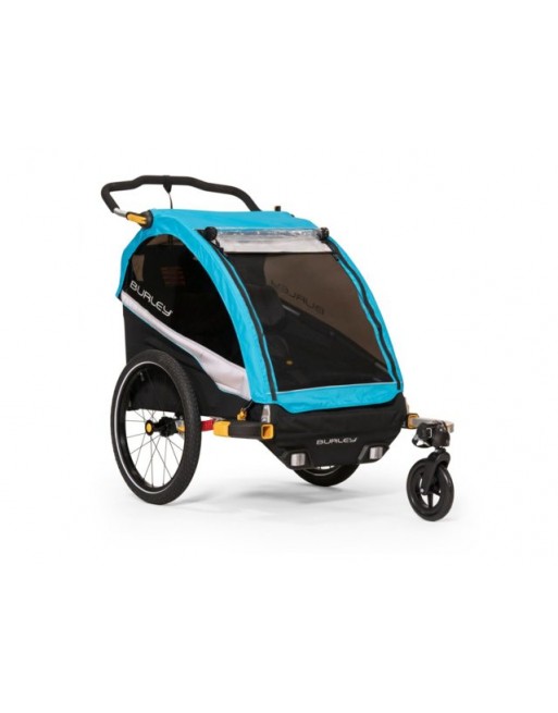 Burley D'Lite X Aqua Fahrradanhänger für 2 Kinder