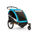 Burley D'Lite X Aqua Fahrradanhänger für 2 Kinder