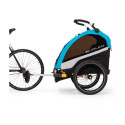 Burley D'Lite X Aqua Fahrradanhänger für 2 Kinder