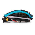 Burley D'Lite X Aqua bicycle trailer for 2 children