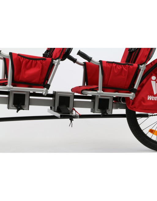 Weehoo iGo Two vélo suiveur 2 enfants