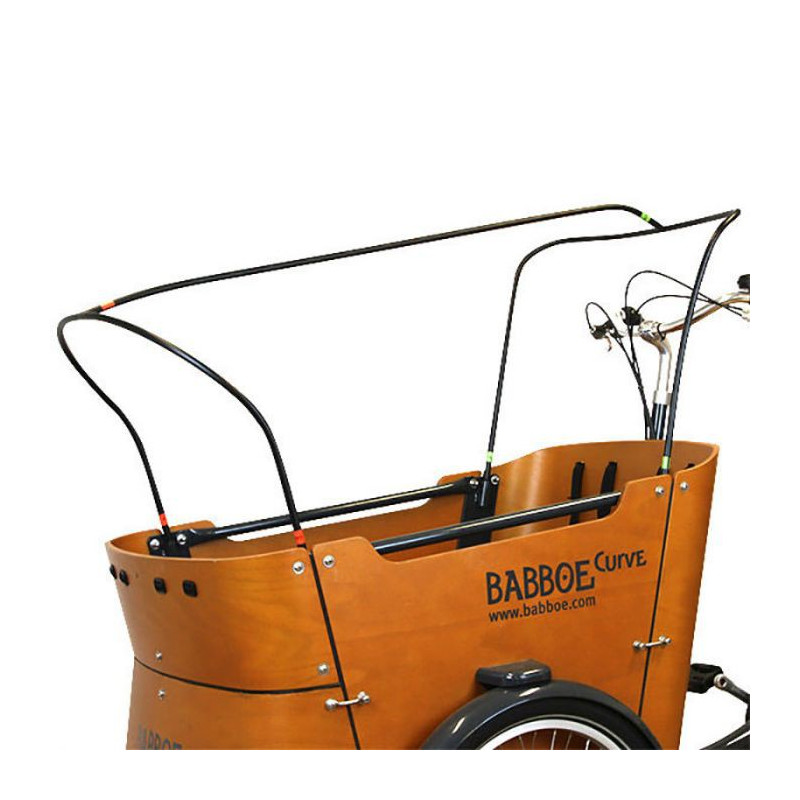 Babboe Curve set tiges tente pluie / pare-soleil avec 4 support