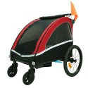 KidsCab Vector bicycle trailer with suspension