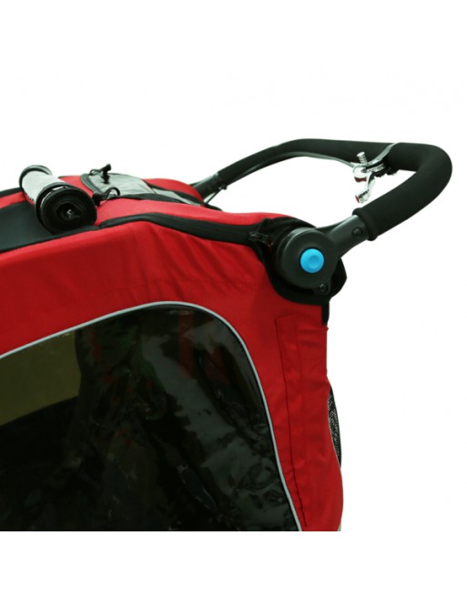 KidsCab Vector bicycle trailer with suspension