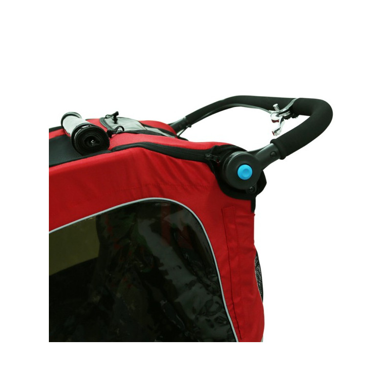 KidsCab Vector bicycle trailer with suspension