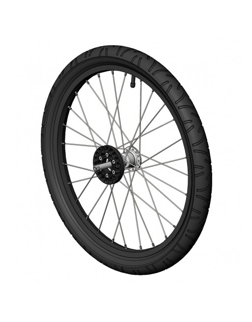 Croozer Kid Plus 20 inch side wheel from 2018