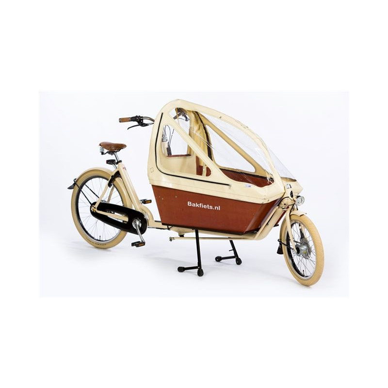 Bakfiets.nl Cargobike lange Abdeckung extra hoch