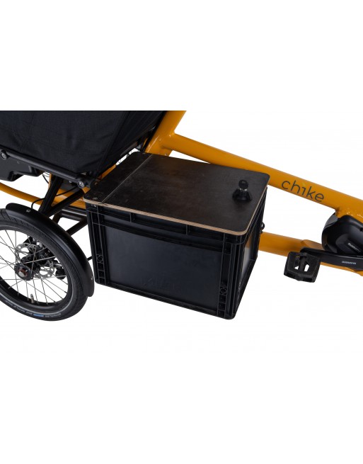 Boîte de transport Chike avec couvercle verrouillable