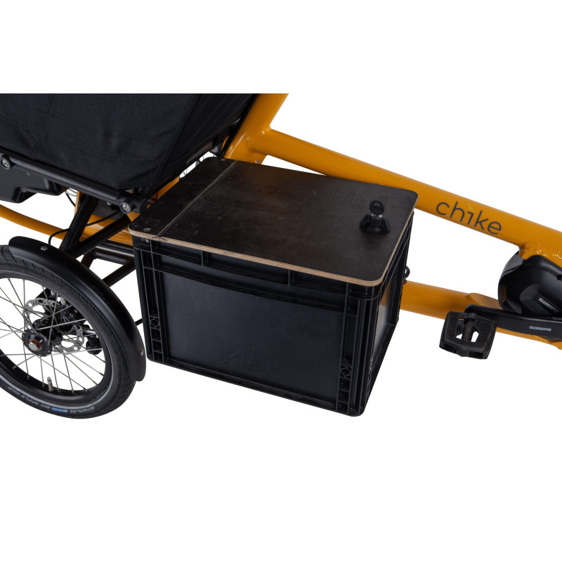 Boîte de transport Chike avec couvercle verrouillable