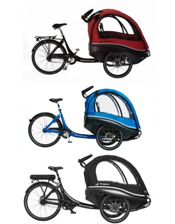 Winther Kangaroo Luxe Elektro lastendreirad