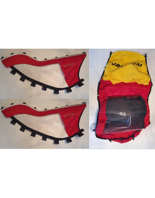 Winther Dolphin XL II verdeck und seitenfenster