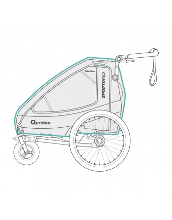 Qeridoo Sportrex Regenverdeck 2020